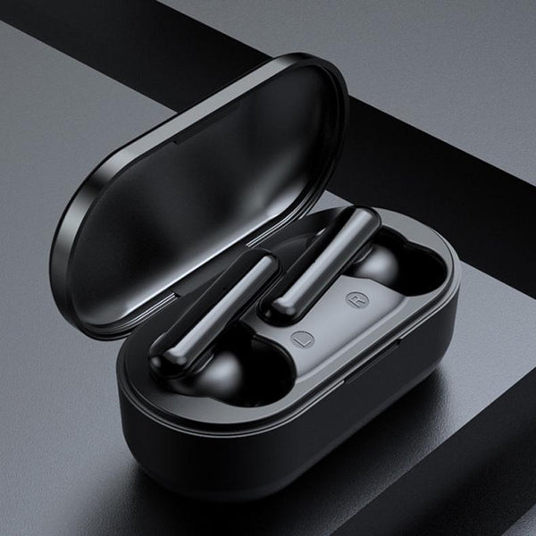 Mini Touch Control Tws Wireless Earphones With Mic & Charger Box Black Chargers & Cradles