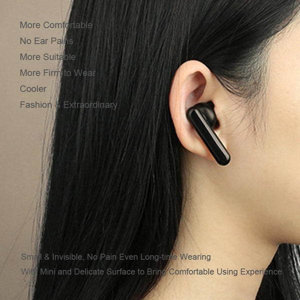 Mini Touch Control Tws Wireless Earphones With Mic & Charger Box Black Chargers & Cradles