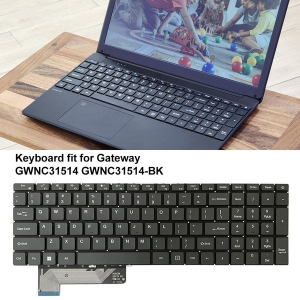 Us Version Laptop Keyboard For Gateway N15cs9 / X317h Dark Grey Other Components & Parts