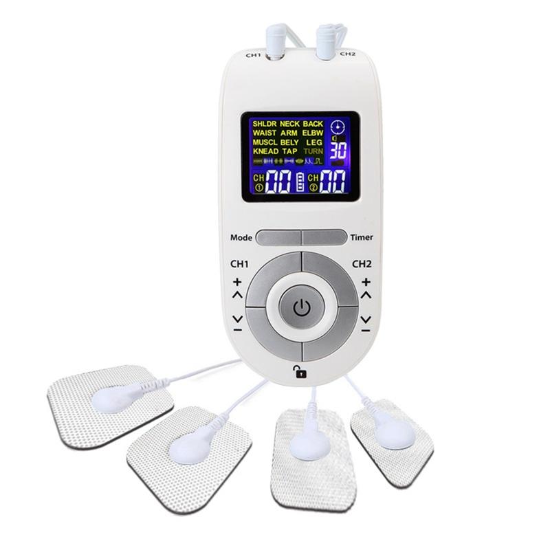 12 Mode Digital Meridian Physiotherapy Instrument Acupuncture Massager White Massagers