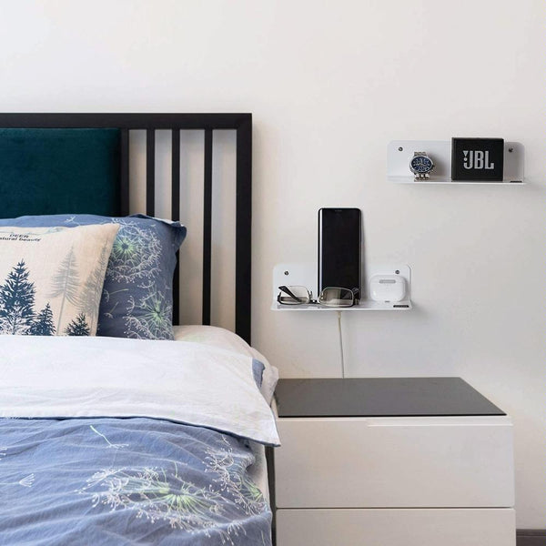 Set Of 2 Wall Mounts For Speakers And Surveillance Cameras Transparent Speaker Mounts & Stands