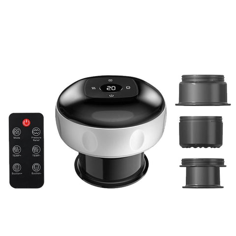 12 Speed Cupping Massager Set With 3 Cups White Massagers