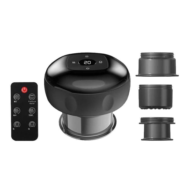 12 Speed Cupping Massager Set With 3 Cups White Massagers