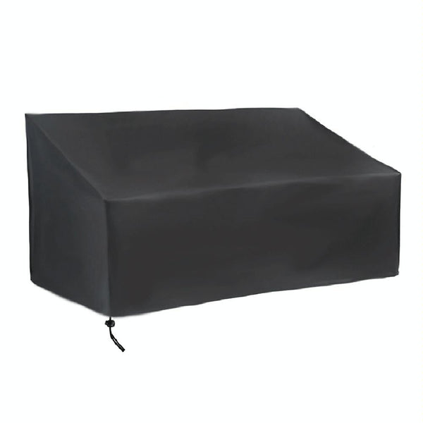 Waterproof Dustproof Sofa Recliner Cover 134X66x89 / 69Cm Black Slipcovers