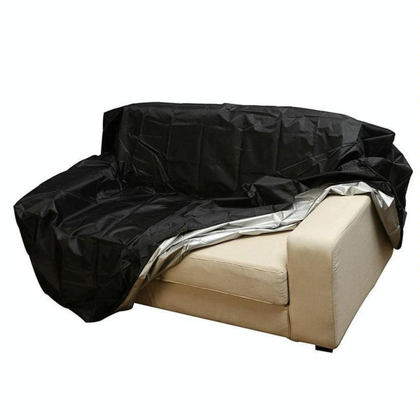 Waterproof Dustproof Sofa Recliner Cover 134X66x89 / 69Cm Black Slipcovers