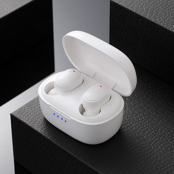 Waterproof Mini Touch Control Bluetooth Earphones With Noise Cancelling Black Earbuds
