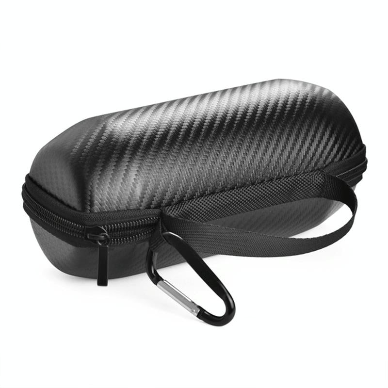 Carbon Fiber Bluetooth Speaker Bag For Jbl Flip 5 Set Of 2 Black Cases Covers & Skins
