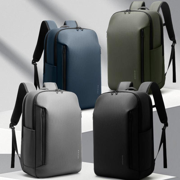 Large Capacity Lightweight Business Backpack For Men Black Bags