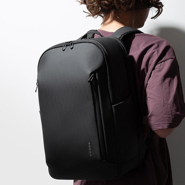 Large Capacity Lightweight Business Backpack For Men Black Bags