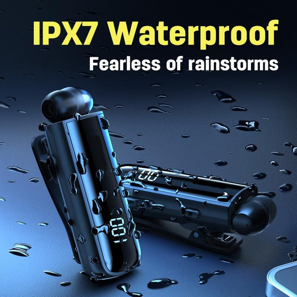 Waterproof Earphones For Driving And Riding Black Earbuds