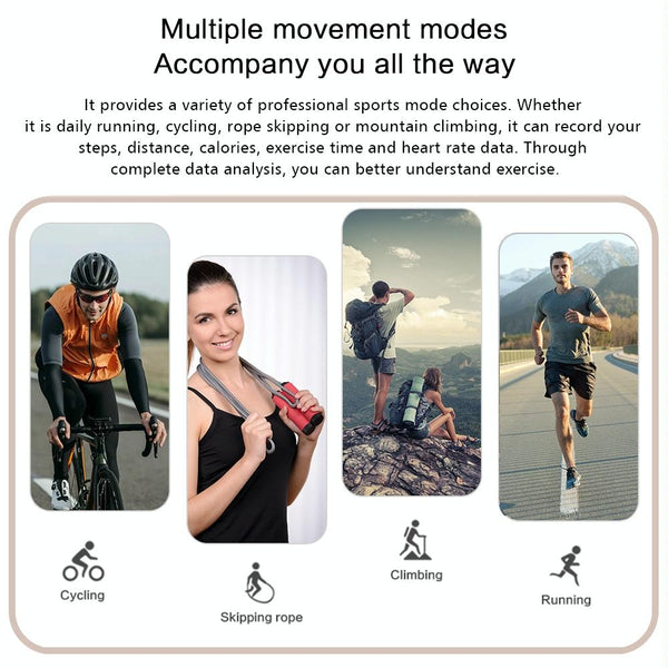 1.69 Inch Ip67 Waterproof Smart Watch With Bluetooth Call & Multiple Sports Modes Black Smart Watches