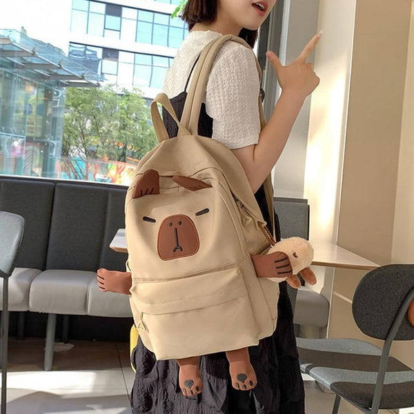 Versatile Large Capacity Backpack For Students Black Backpacks & Bags