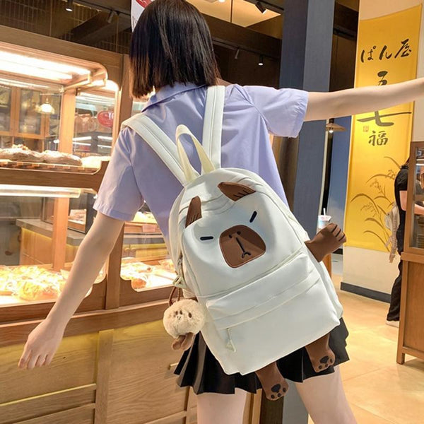 Versatile Large Capacity Backpack For Students Black Backpacks & Bags