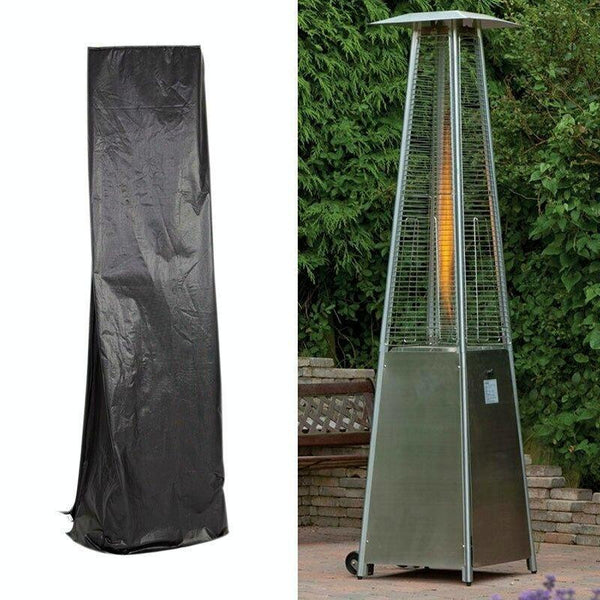 Outdoor Furniture Cover Rainproof & Dustproof 221X53x61cm Black / Silver Outdoor Furniture Covers