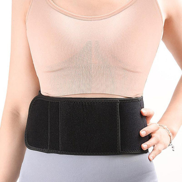 Usb Heated Waist Belt For Sports Therapy Black Belts