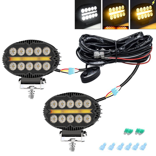 5.5 Inch Elliptical Hybrid Light Car Work Led Car Lights