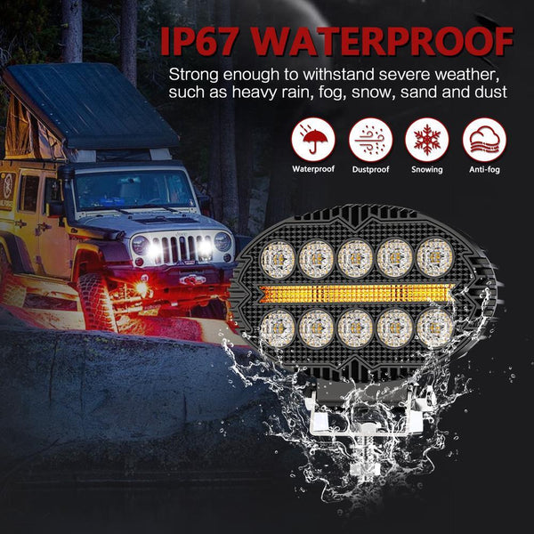 5.5 Inch Elliptical Hybrid Light Car Work Led Car Lights