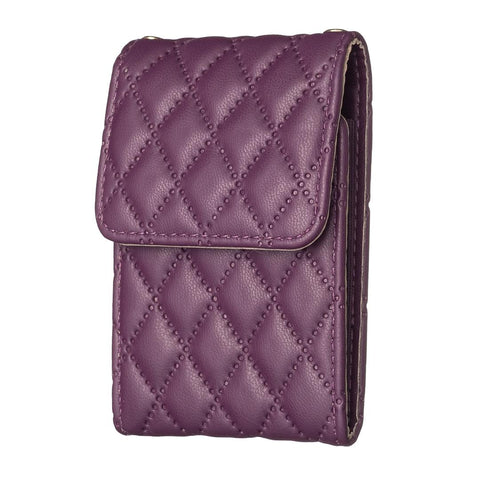 Vertical Card Bag For Mobile Phones Sticker Dark Purple Cases Covers & Skins