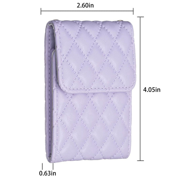 Vertical Card Bag For Mobile Phones Sticker Dark Purple Cases Covers & Skins