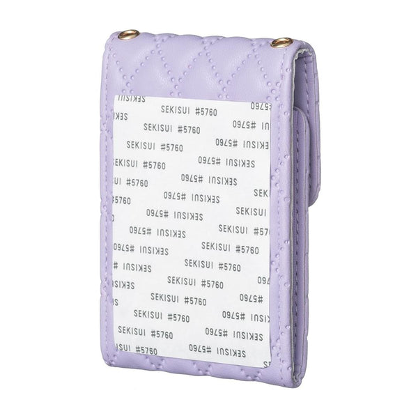 Vertical Card Bag For Mobile Phones Sticker Dark Purple Cases Covers & Skins