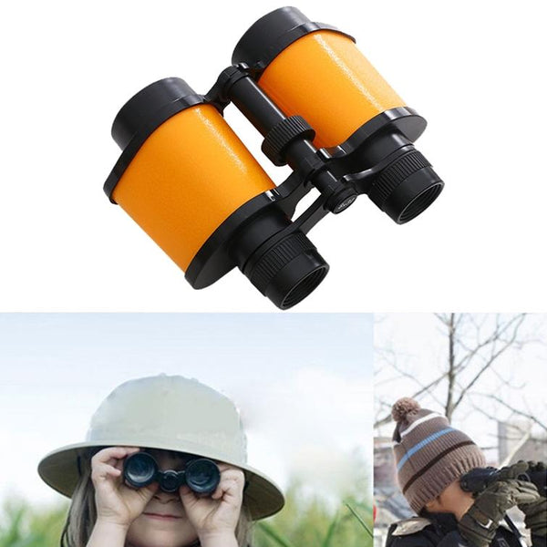 Mini Hd Toy Binoculars For Kids Compact And Durable Orange Binoculars & Monoculars