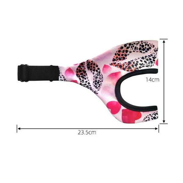 Breathable Vr Eye Mask Sweatproof Love Flower Controllers & Attachments