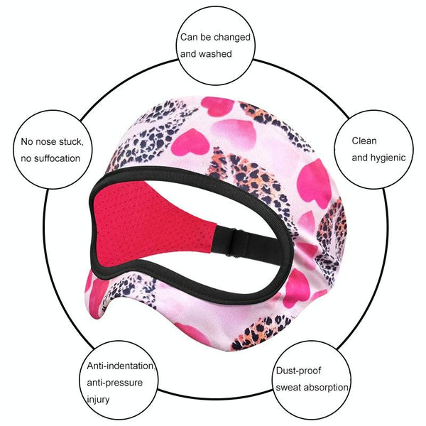 Breathable Vr Eye Mask Sweatproof Love Flower Controllers & Attachments