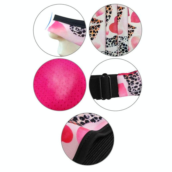 Breathable Vr Eye Mask Sweatproof Love Flower Controllers & Attachments