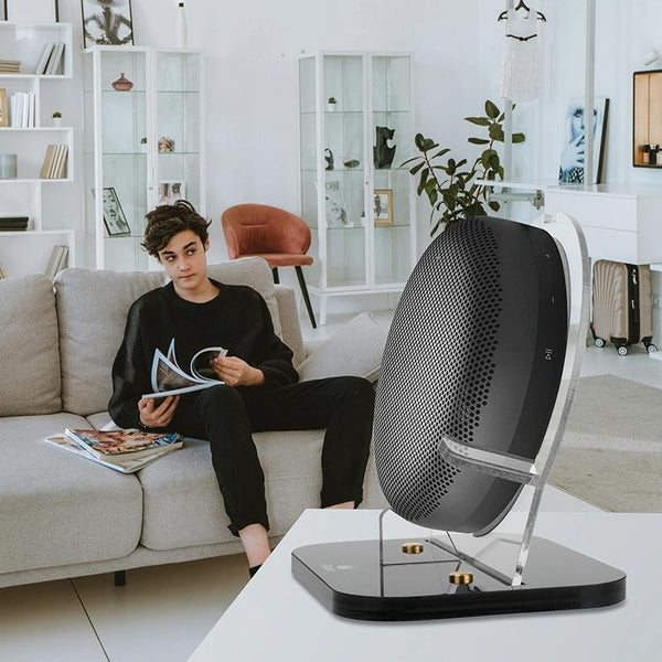 Acrylic Desktop Stand For B & O Beoplay A1 / Beosound 2Nd Speaker Black Cases Covers & Skins