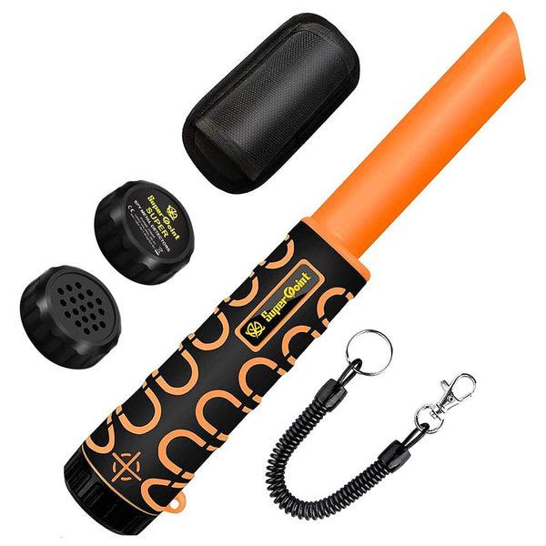 High Sensitivity Underwater Metal Detector Ip68 Waterproof & Convenient Orange Metal Detectors