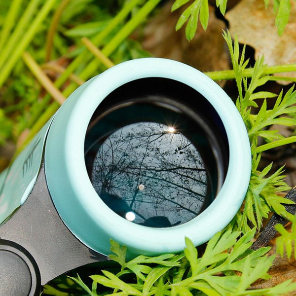 Children's Bird Watching 4X30 Perfect Gift Rain Season Green Binoculars