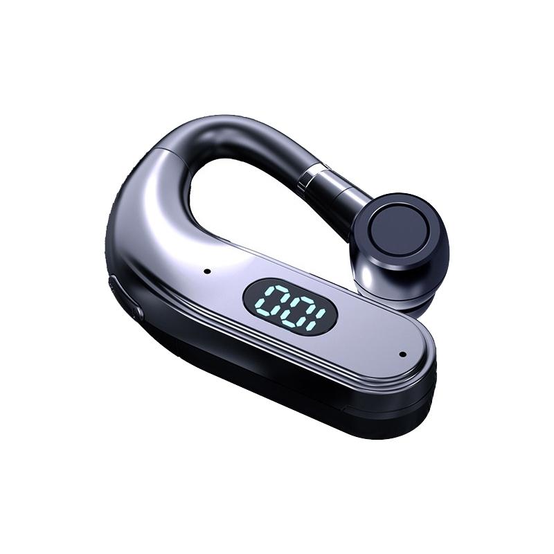 X5 Bluetooth Hanging Ear Sports Headset With Digital Display Earbuds