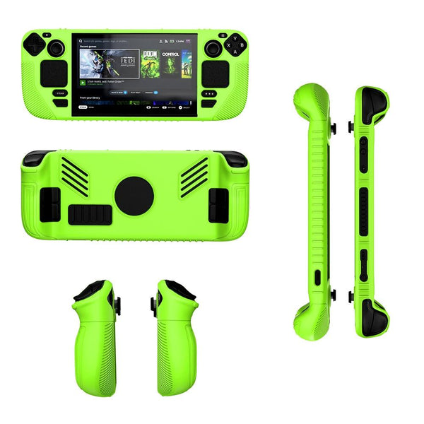 Pocket Console Silicone Case Non Slip Protection For Steam Deck V3 Black Bags Skins & Travel Cases