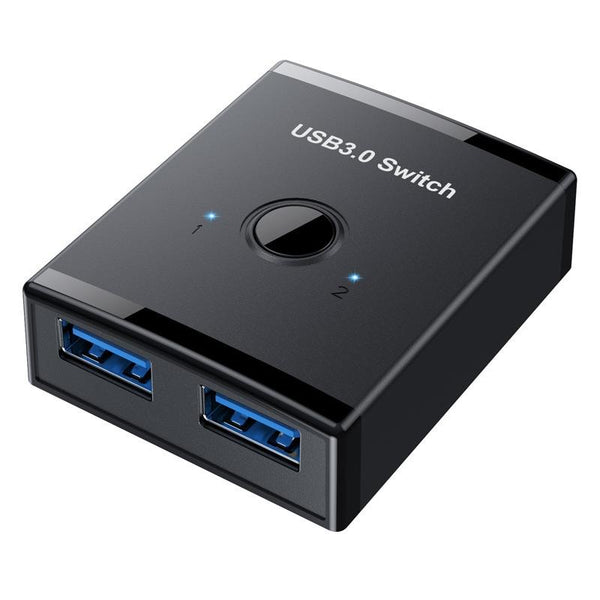 Usb3.0 Bidirectional Printer Splitter Black Kvm Switches