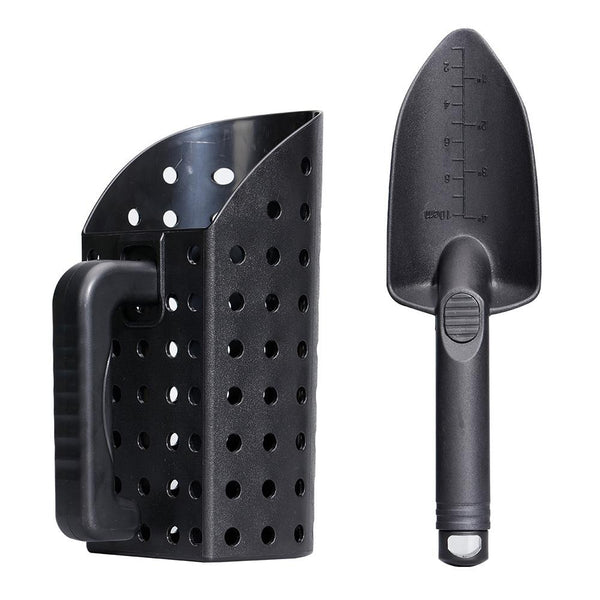Black Metal Detector Scoop And Shovel Set For Digging Electronics Tools Metal Detectors