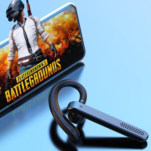 890 Ear Mounted Enc Noise Reduction Wireless Bluetooth Earphone Black Earbuds