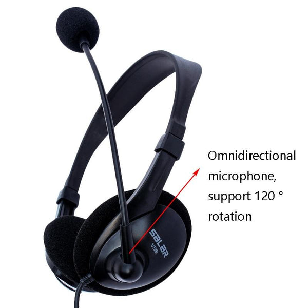 3.5Mm Gaming Headset With Microphone Single Plug Headsets