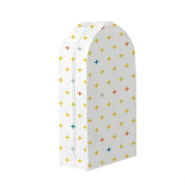 Small 3D Hanger Pocket Wardrobe With Dust Cover Geometry Garment Bags