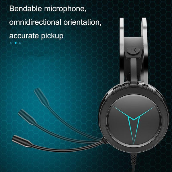 1.5M Wired Gaming Headset With Mic Black Headsets