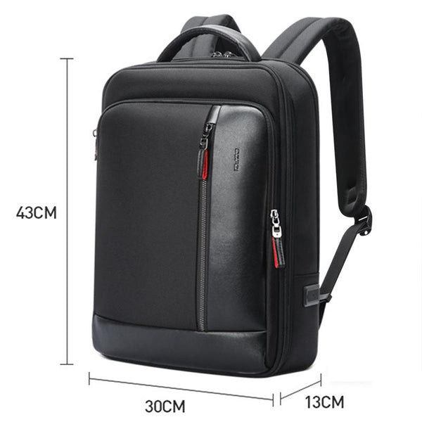 Waterproof Anti Theft Laptop Backpack Large Capacity Black Laptop Cases & Bags