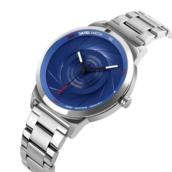 Stylish Waterproof Gold Quartz Watch For Men Watches