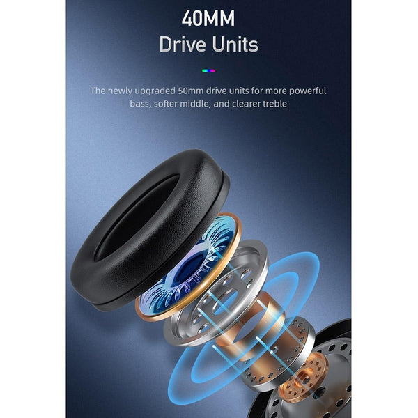 Usb + 3.5Mm Gaming Headset With Mic & Ambient Light Black Headsets