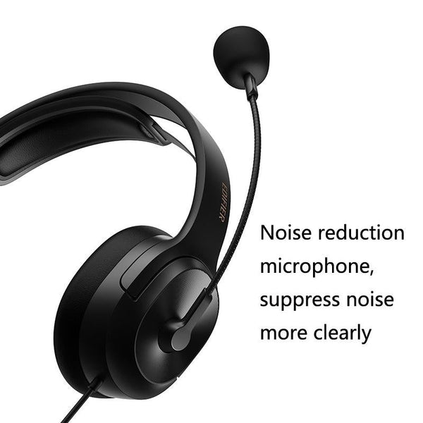 Usb Headset For Online Education 2.8M Cable Black Headsets