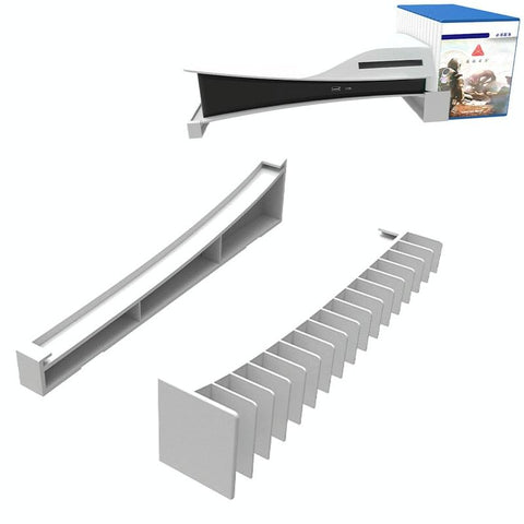 Sony Ps5 Horizontal Bracket For Optical / Digital Version White Other Video Game Accessories