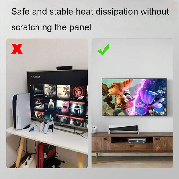 Sony Ps5 Horizontal Bracket For Optical / Digital Version White Other Video Game Accessories