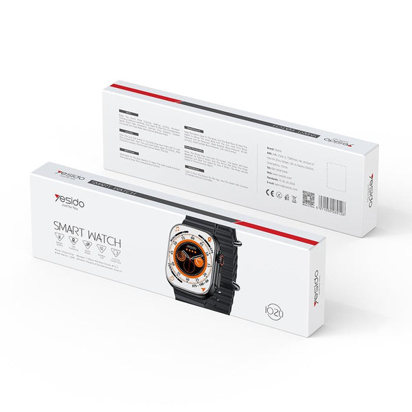 2.03 Inch Ip67 Waterproof Smart Watch Support Heart Rate / Blood Oxygen Monitoring Black Smart Watches