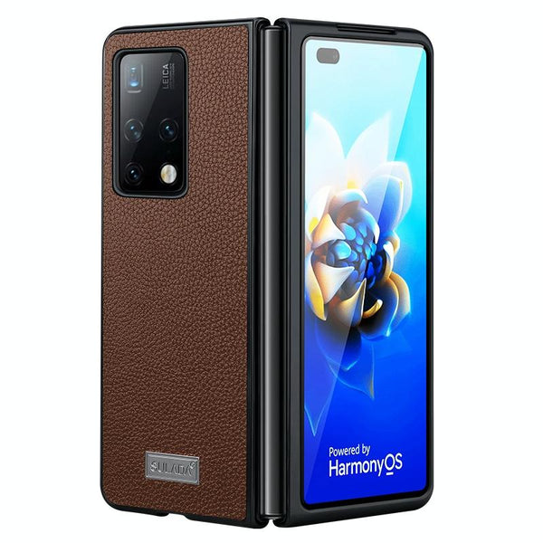 For Samsung Galaxy Z Fold4 5G Handmade Leather Shockproof Tpu Case Green Cases Covers & Skins