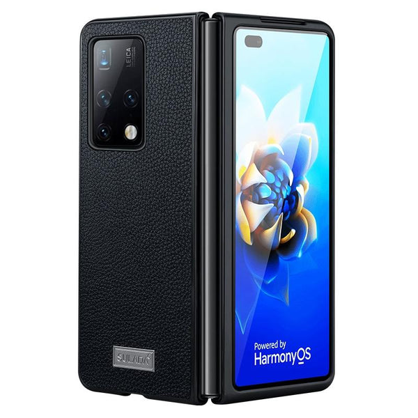 For Samsung Galaxy Z Fold4 5G Handmade Leather Shockproof Tpu Case Green Cases Covers & Skins