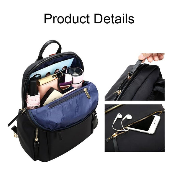 Parallel Deals Black Anti Theft Laptop Backpack With Wear Resistant Design Laptop Cases & Bags