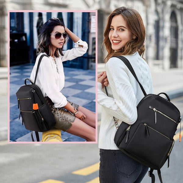Parallel Deals Black Anti Theft Laptop Backpack With Wear Resistant Design Laptop Cases & Bags